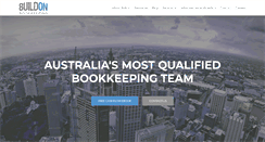 Desktop Screenshot of buildonbookkeeping.com.au